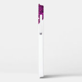 Royal Monogram Glitzy Girly Bling Case-Mate iPhone Case (Achterkant / Links)