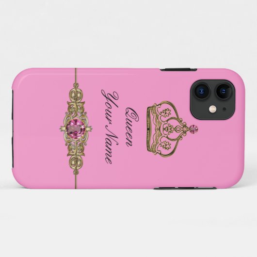 Royal Monogram iPhone 5 Hoesjes (Achterkant (horizontaal))
