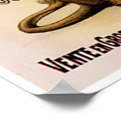 Royal Muscat  Drink wijn en kunst Poster (Hoek)