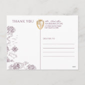 Royal Muse Medieval Fantasy Old Wereldkaart Weddin Feestdagenkaart (Achterkant)