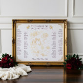 Royal Muse Medieval Fantasy Old Wereldkaart Weddin Poster