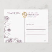 Royal Muse middeleeuwse fantasie foto Dank u Feestdagenkaart (Achterkant)