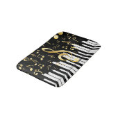 Royal Music Note Luxe piano toetsen Badmat (Gekanteld)