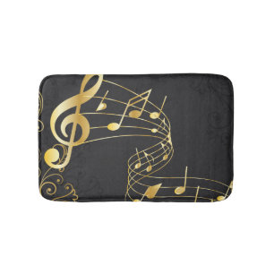 Royal Musical Note Luxe ontwerp Badmat