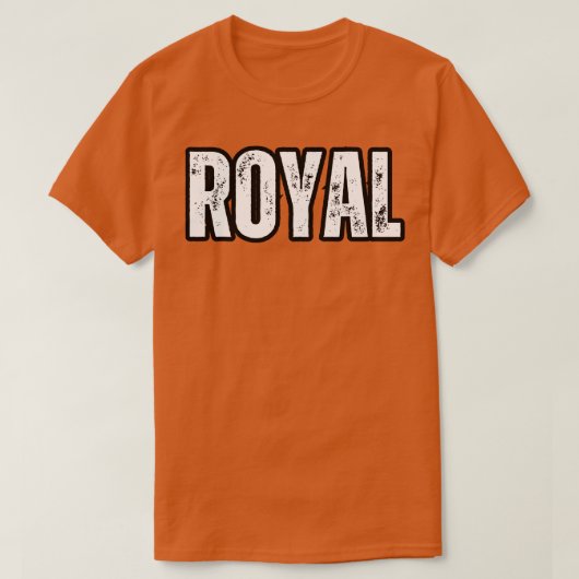 Royal Name Cadeau Jubileum voor verjaardagsfeestda T-shirt (Design voorkant)