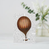 Royal Nassau-ballon Hot Air Ballon Briefkaart (Staand voorkant)