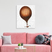 Royal Nassau-ballon Hot Air Ballon Canvas Afdruk (Insitu (Woonkamer))