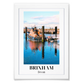 Royal National Lifeboat Institute, Brixham, Vereni Foto Afdruk