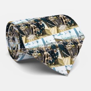 Royal Naval Exhibition 1891  Hardhat Diver Stropdas