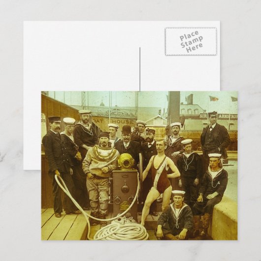 Royal Naval Exhibition 1891 Magic Lantern Slide Briefkaart (Voorkant / Achterkant)