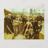 Royal Naval Exhibition 1891 Magic Lantern Slide Briefkaart (Voorkant)