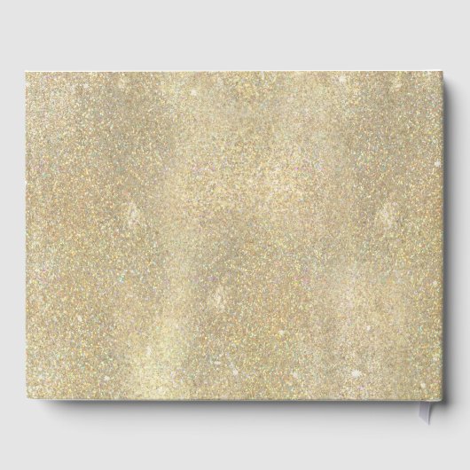 Royal Navy Blauwe Bloesem Gouden Trouw RSVP Gastenboek (Achterkant)