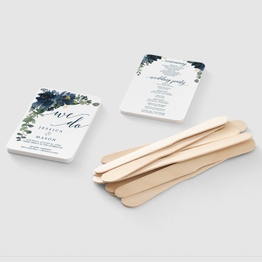 Royal Navy huwelijksprogramma Fan Handwaaier (Niet-gemonteerd)