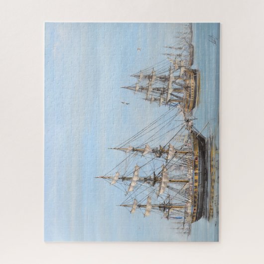 Royal Navy (in de downs) Puzzle Legpuzzel (Verticaal)