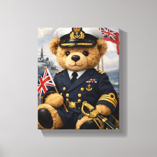 Royal Navy Richard Canvas Afdruk (Voorkant)