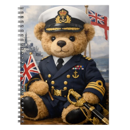 Royal Navy Richard Notitieboek (Voorkant)