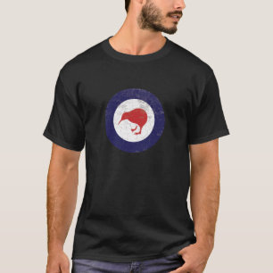Royal New Zealand Rustic Air Force Roundel T-shirt
