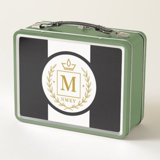 "Royal NMKY Emblem – Monogram M Crest Design" (Achterkant)