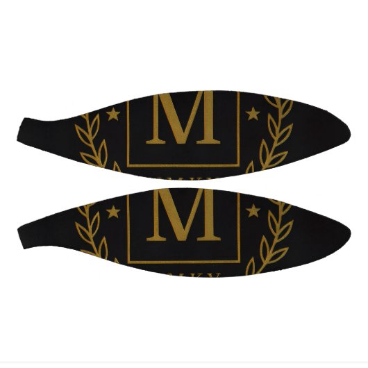 "Royal NMKY Emblem – Monogram M Crest Design" Basketbal (Panelen)