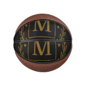 "Royal NMKY Emblem – Monogram M Crest Design" Basketbal (Voorkant)