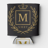 "Royal NMKY Emblem – Monogram M Crest Design" Blikjeskoeler (Voorkant)