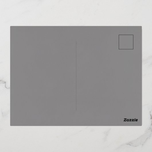 "Royal NMKY Emblem – Monogram M Crest Design" Folie Feestdagen Briefkaart (Achterkant)