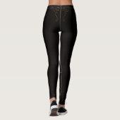 "Royal NMKY Emblem – Monogram M Crest Design" Leggings (Achterkant)