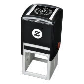 "Royal NMKY Emblem – Monogram M Crest Design" Zelfinktende Stempel (Product)