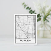 Royal Oak-kaart Briefkaart (Staand voorkant)