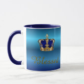 Royal ombre Mok met kroon (Links)