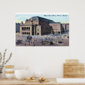 Royal Opera House, Wenen, Oostenrijk c1915 Poster (Keuken)