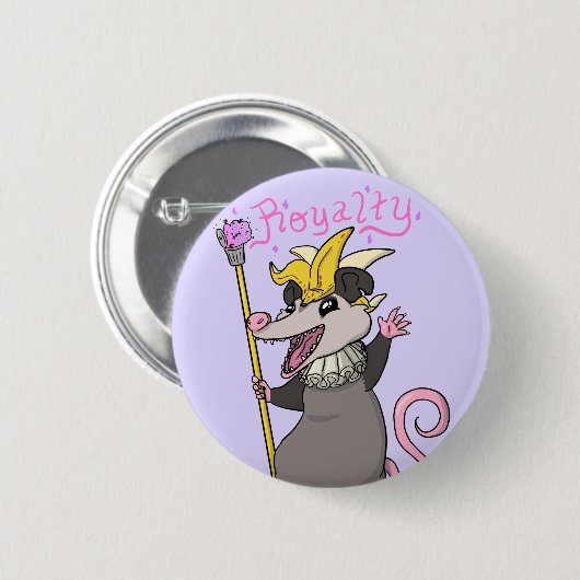 Royal Opossum Button (Voorkant /achterkant)