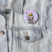 Royal Opossum Button (In situ)