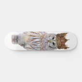 Royal Owl #1 Persoonlijk Skateboard (Horizontaal)