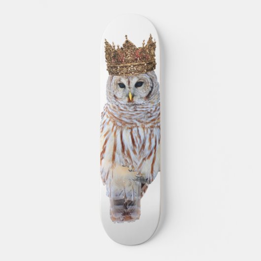 Royal Owl #1 Persoonlijk Skateboard (Voorkant)