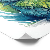 Royal Owl Fantasy Creature Poster (Hoek)