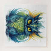 Royal Owl Fantasy Creature Puzzel (Horizontaal)