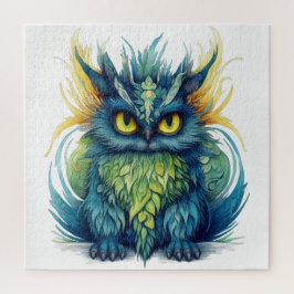 Royal Owl Fantasy Creature Puzzel