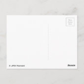 ROYAL PAARS (effen kleur) ~ Briefkaart (Achterkant)