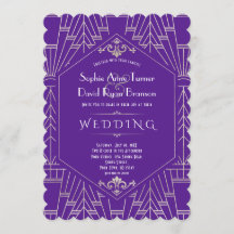 Royal Paars Silver Great Gatsby Wedding 1920