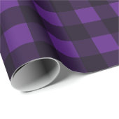 Royal Paarse Buffalo Play Gift Wrapping Paper Cadeaupapier (Rol Hoek)