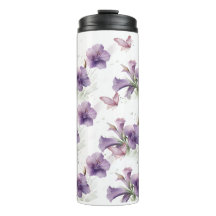 Royal Paarse Petunia Tumbler