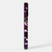 Royal Paarse roze gouden harten Monogram iPhone Hoesje (Rechterkant)