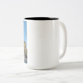 Royal Palace Amsterdam Two-Tone Mok, 15 oz Tweekleurige Koffiemok (Voorkant rechts)