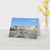 Royal Palace, de Kaart van Madrid (Gele Bloem)