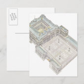 Royal Palace. Madrid Spanje Briefkaart (Voorkant / Achterkant)