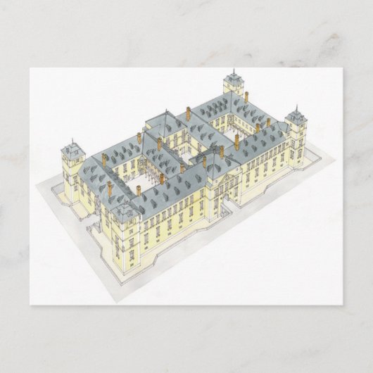 Royal Palace of El Pardo. Madrid Spanje Briefkaart (Voorkant)