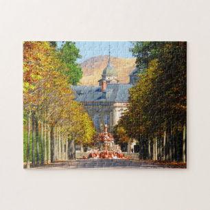 Royal Palace of La Granja, Segovia, Spanje - Puzzl Legpuzzel