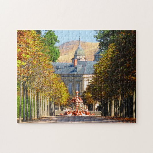 Royal Palace of La Granja, Segovia, Spanje - Puzzl Legpuzzel (Horizontaal)