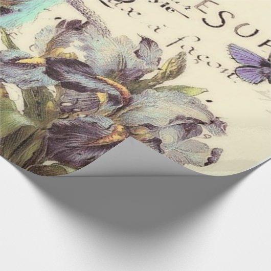 Royal Paris pauock Wrapping Paper Cadeaupapier (Hoek)